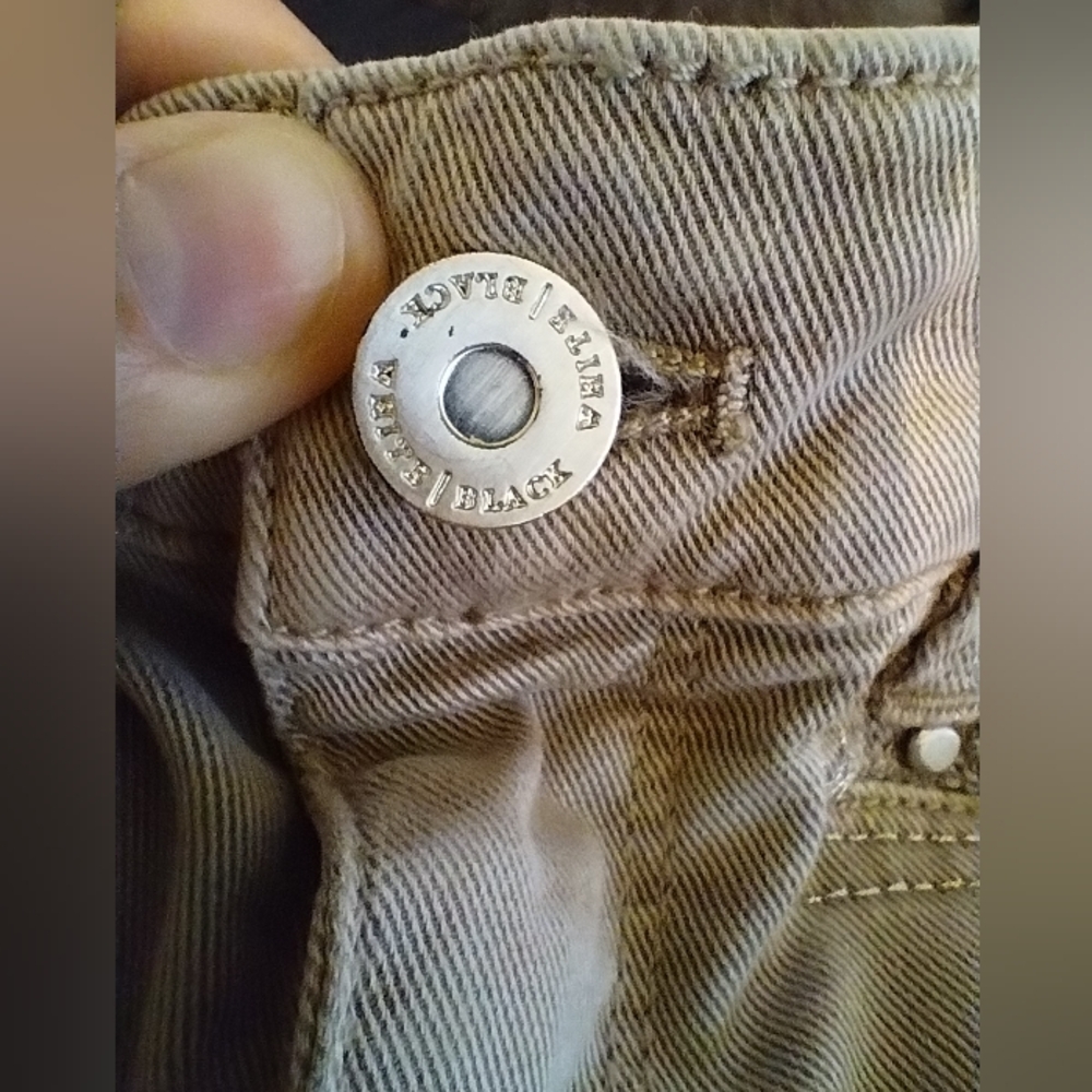 White House Black Market Skinny Leg Khaki Pants Size 0 Regular Zip Ankle - Picture 12 of 15